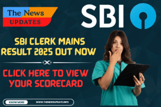 SBI Clerk Mains Result 2025