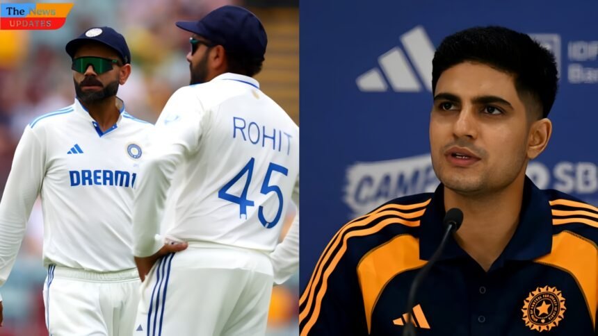 Shubman Gill on Rohit Sharma and Virat Kohli | Shubman Gill latest interview | Indian cricket team captain 2025 | Rohit Sharma vs Virat Kohli 2025 | Shubman Gill news today