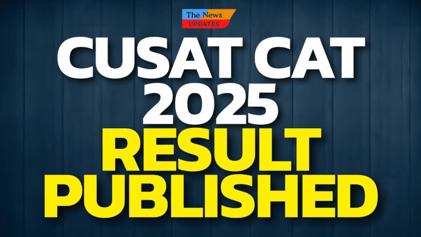 cusat result 2025