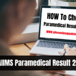 AIIMS Paramedical Result 2025