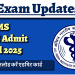 Download AIIMS CRE Admit Card 2025