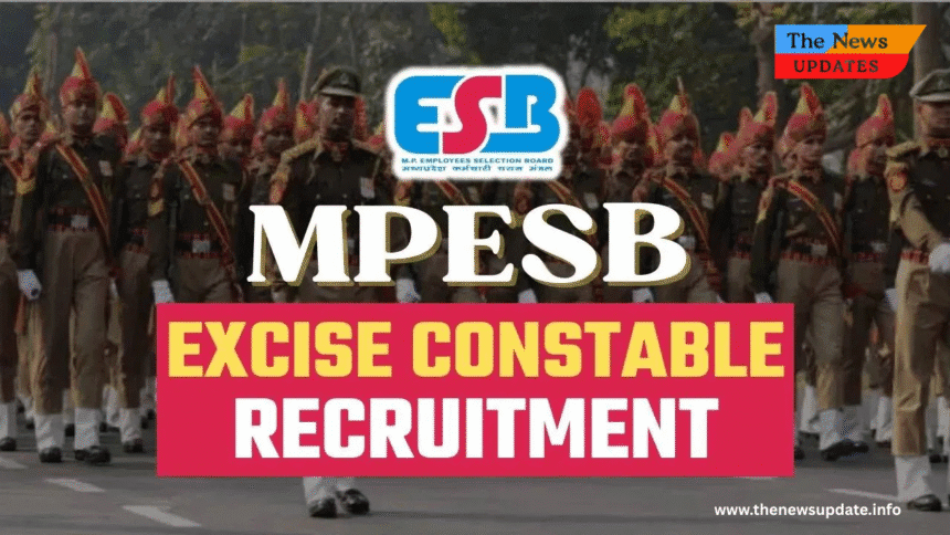MPESB Excise Constable Exam 2025