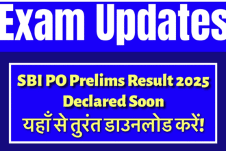 SBI PO Prelims Results 2025