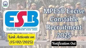 MPESB Excise Constable 2025